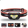 Induction Headlight USB Charging Digital Display Outdoor Running Cycling Fishing Lightweight LED Headlight