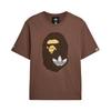 X BAPE SSL Tricou Straturi Pământ Topuri Unisex Maro KF4915