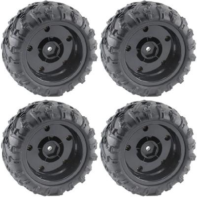 All Terrain Remote Control Car Tires High Durability Rubber Plastic Mix 144001 124017 Model Customization Tires 4pcs