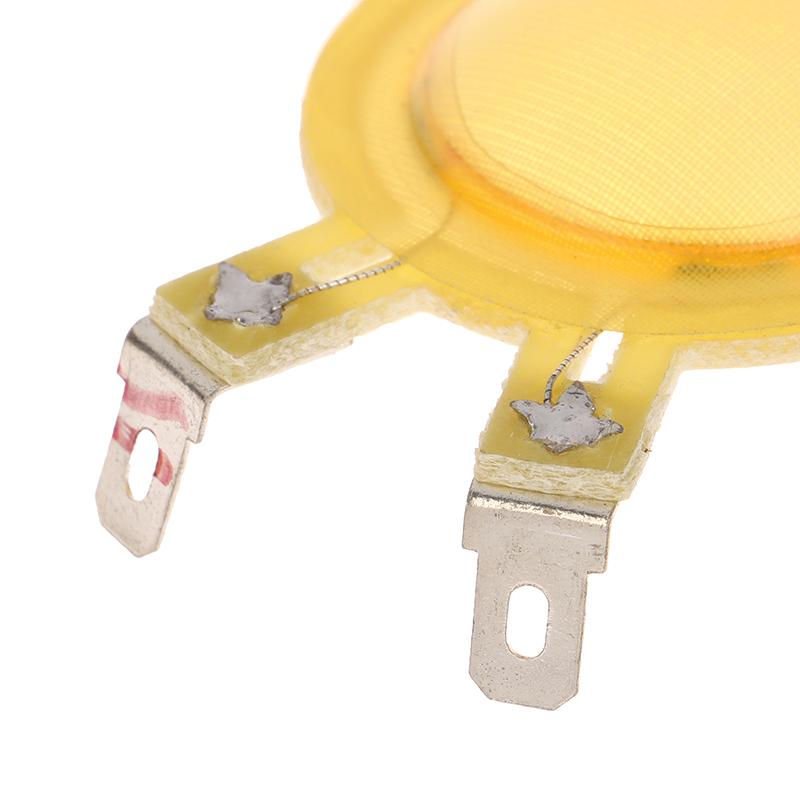 1Pcs For Home Theater Mixer Console Treble Horn Audio Tweeter Speaker Voice Coil 25.4Mm Titanium And Resin Diaphragm Repair Kit