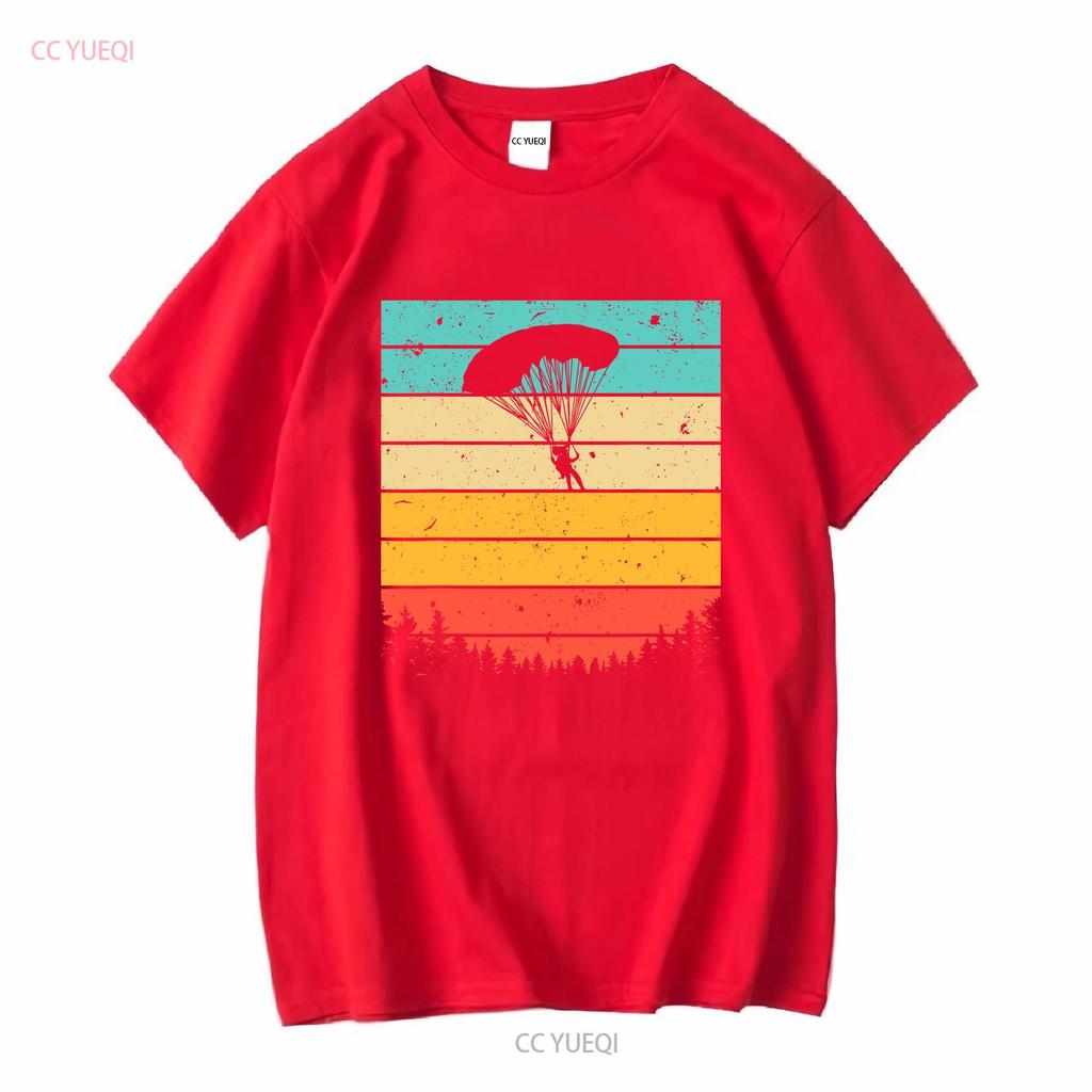 Cool Skydiving Art Skydiver Parachute Skydive T Shirt SweaT 21323 long or short sleeves vintage Washed graphic designer clothes