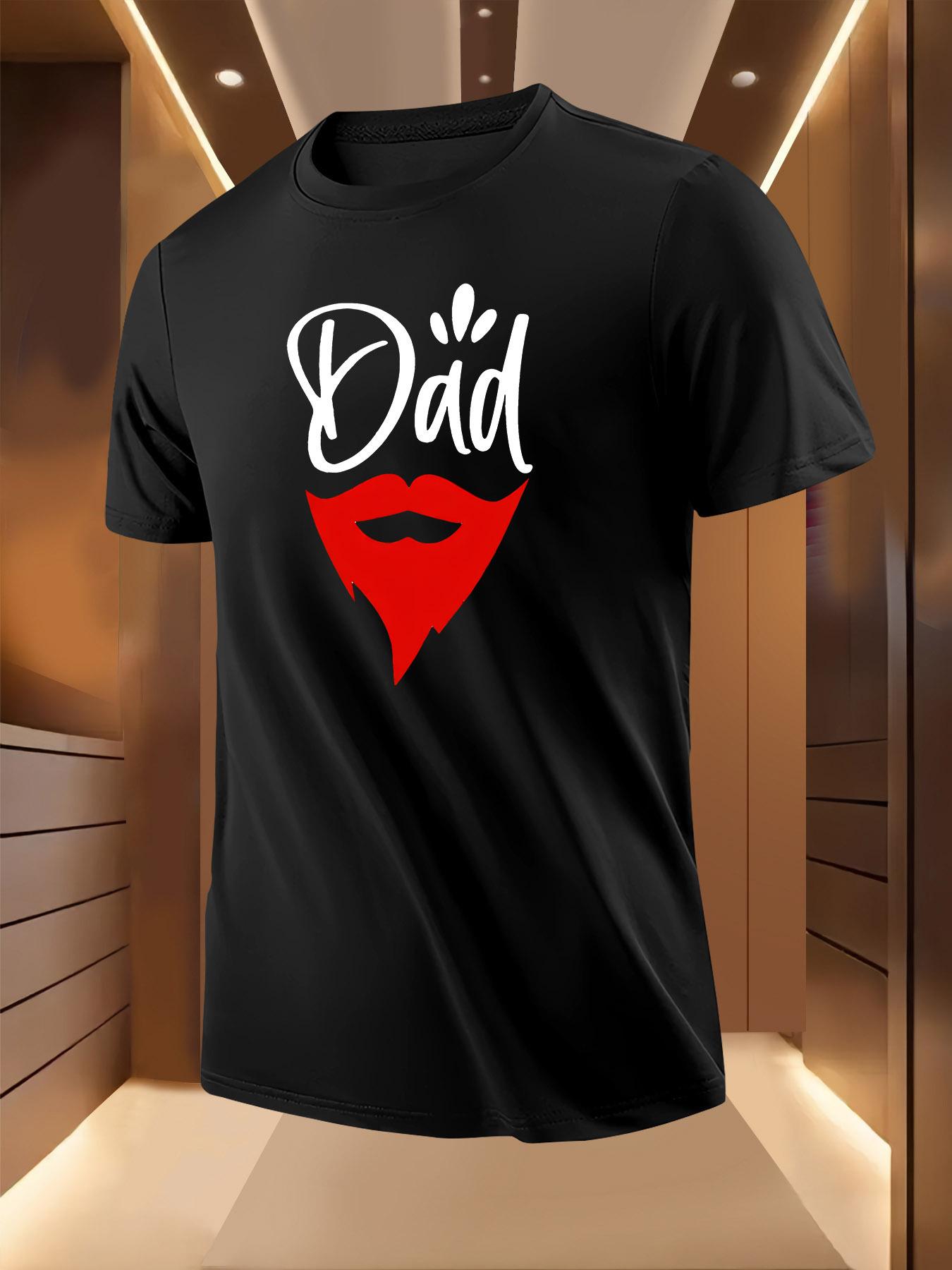 Dad Graphic Tshirt Graphic Tshirt - Breathable Lightweigh... L