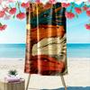 Dragon-Themed Colorful Artwork Beach Towel Quick-drying for Travel Outdoor Sports Jogging Beach and Swimming