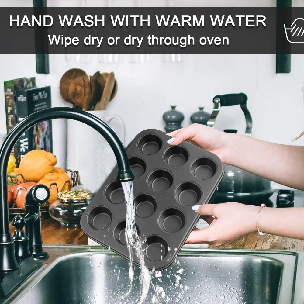 Nonstick Muffin Pan for Baking Homemade Cupcake Baking Pan Mini Egg Cups Set  Kitchen