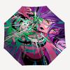 1pc Automatic Folding Umbrella with Anime Character Design - Portable 3-Fold Outdoor for Fans, Travelers, Daily Use, and Gift Giving.U048