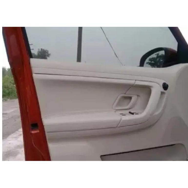 Microfiber Leather Front / Rear Door Panels Armrest Cover  For  Skoda Fabia 2008 2009 2010 2011 2012 2013 2014 car interior