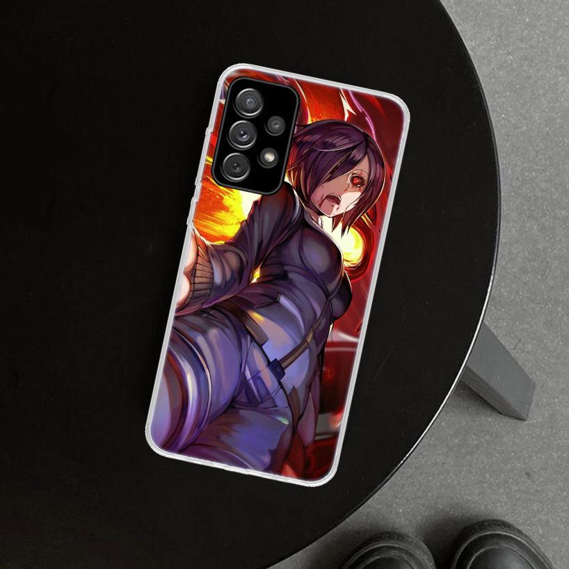 Tokyo Ghouls Anime Phone Case for Samsung Galaxy A17 A16 A26 A36 A56 A57 A37 A15 A25 A35 A55 A14 A24 A34 A54 A13 A23 A33 A53 Gal