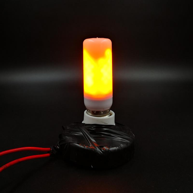 LED Flacără Lumină Efect Foc Bec Acasă Grădină Pâlpâire 4 Moduri Decorare