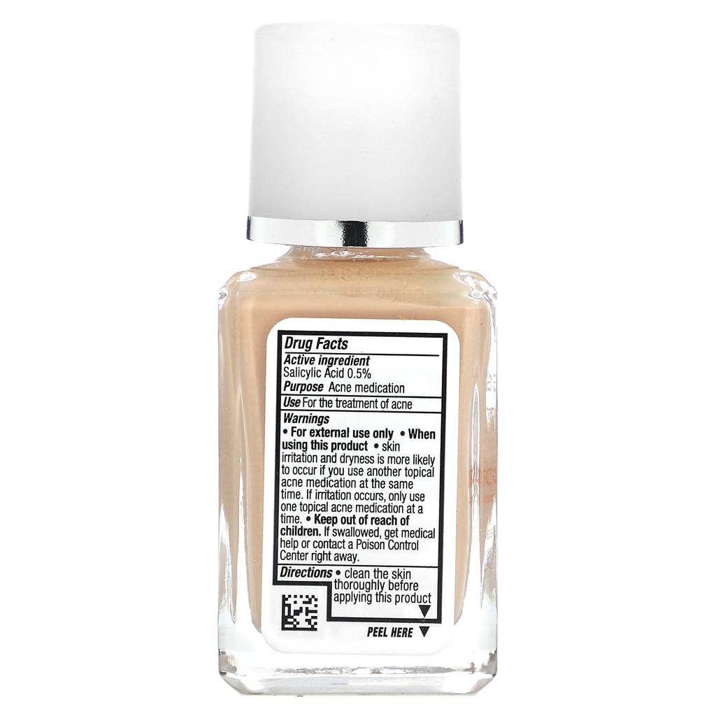 Neutrogena Hautklärendes, ölfreies Make-up, Natural Ivy 20, 1 fl oz (30 ml)