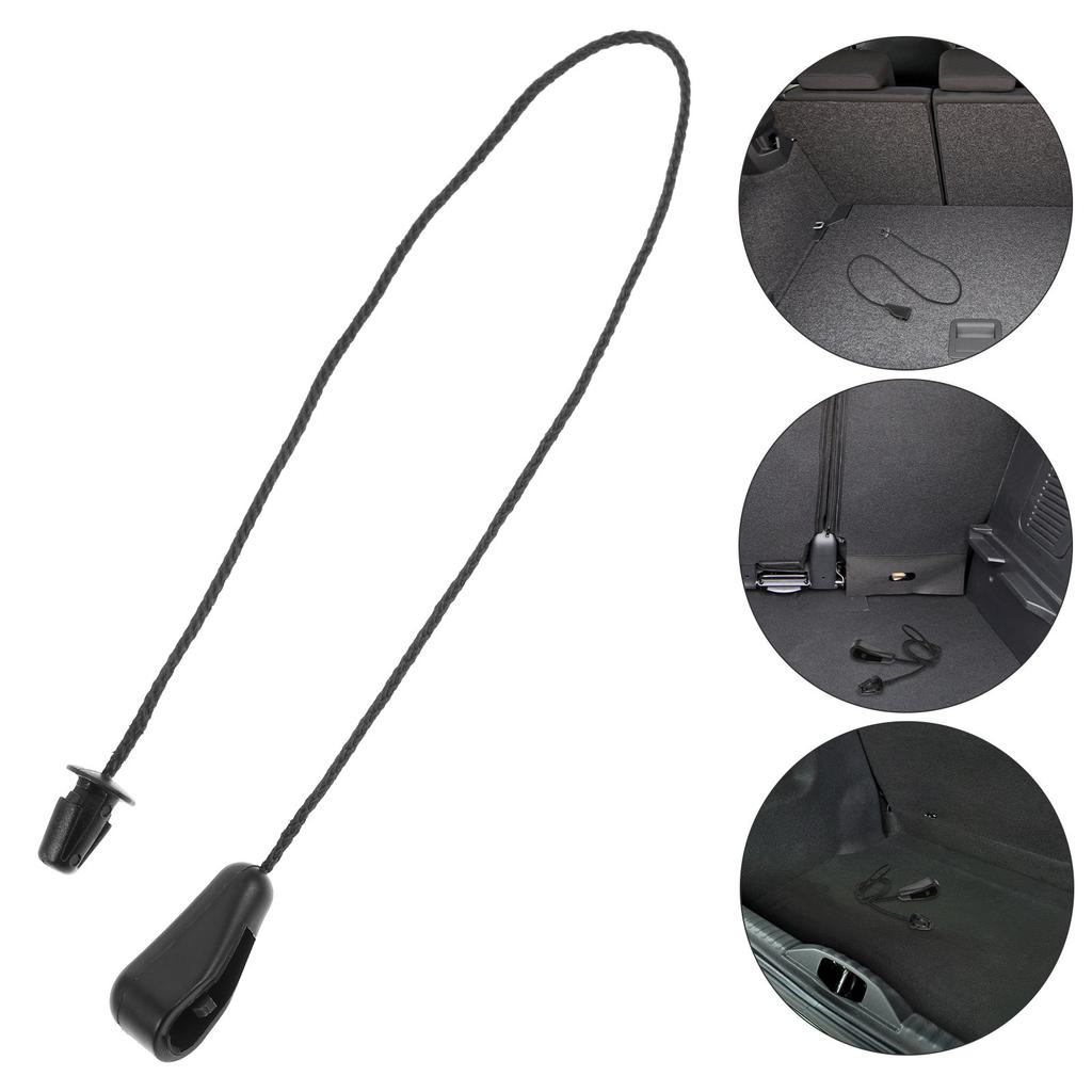 Car Parcel Shelf Strings Rear Trunk Parcel Shelf String Trunk Cover Strap Easy Install Robust Stability Perfect Fit for Most