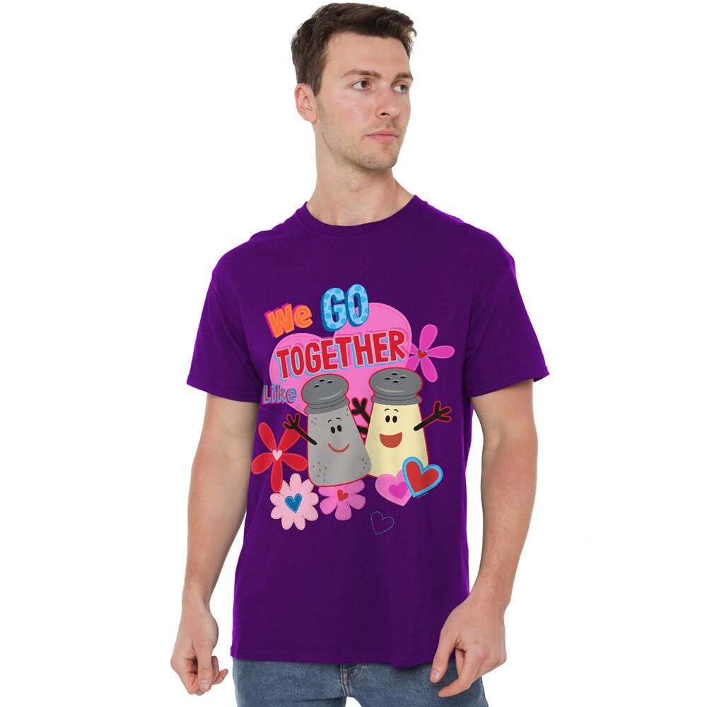 Blues Clues You Salt And Pepper T-Shirt S-2XL Purple XXL