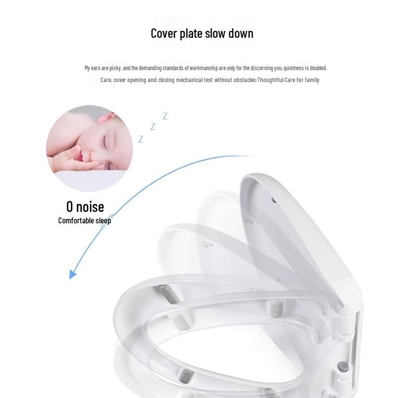 Zhangshi Yijia Yushi Large U-Shape PP Toilet Seat