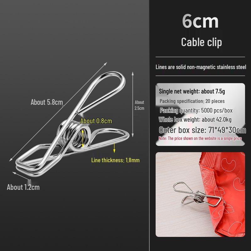 

Вітрозахисні кліпси з нержавіючої сталі для одягу та ковдр: Для квілтів, штанів, шкарпеток та іншого