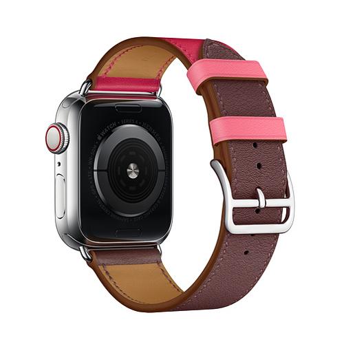 Leather Strap for Apple Watch Band 44mm 40mm 45mm 41mm 38mm 42mm Genuine Leather Single Tour Bracelet iWatch Series 5 4 3 6 Se 7