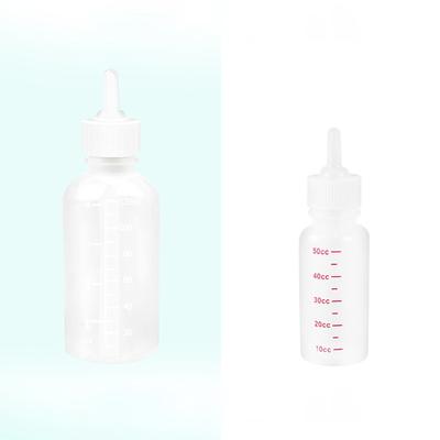Newborn Small Animal Milk Bottles for Nursing with Cleaning Brush Pet Feeder Bottle +Cleaning Brush Pet Feeding Tool