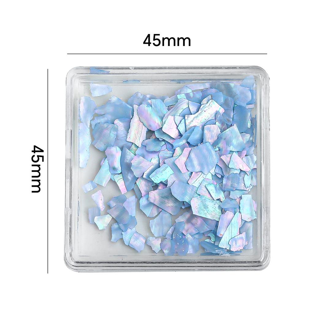 Internet Celebrity Nail Shell Pieces Colorful Aurora Ultra-thin Japanese Irregular Natural Abalone DIY Decoration