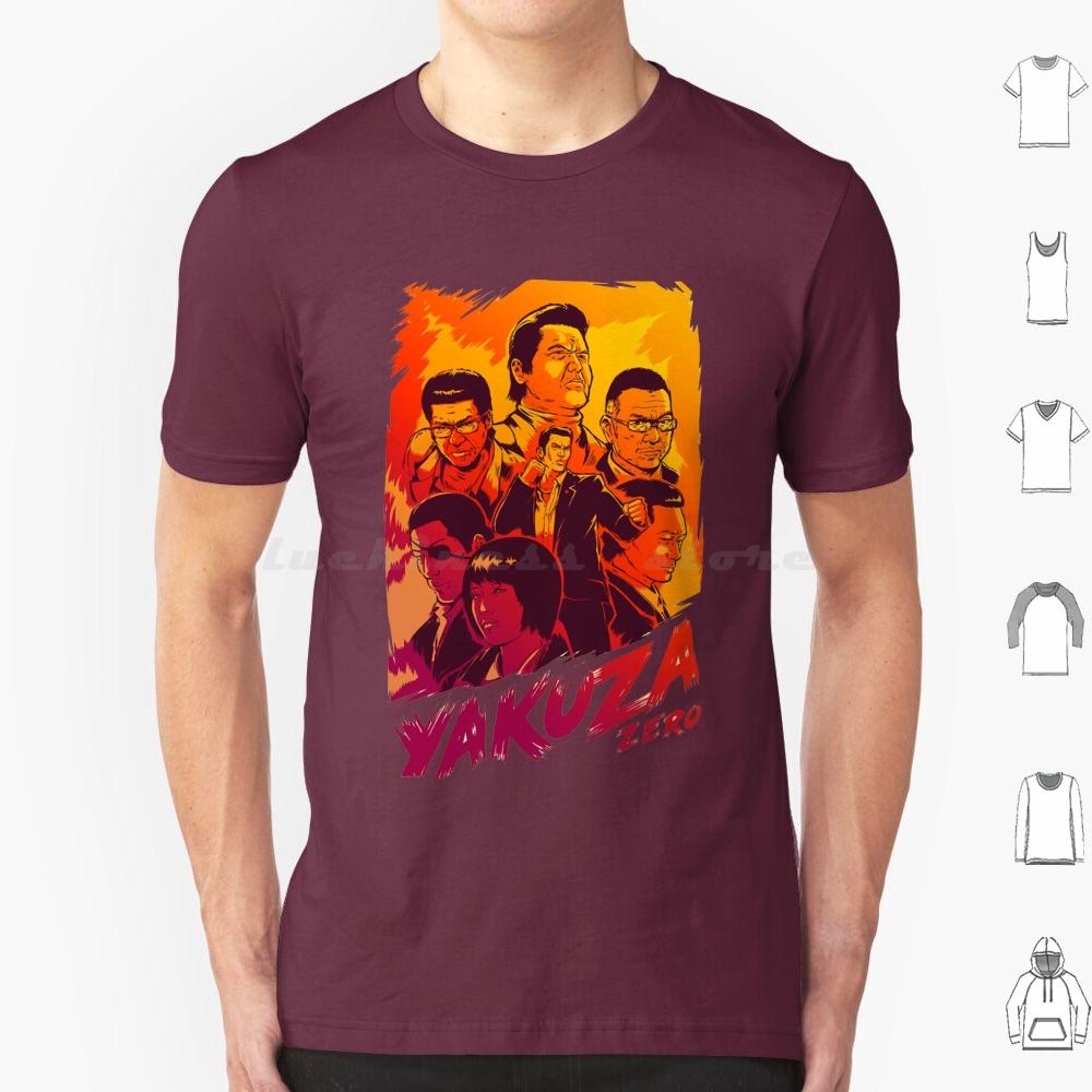 Yakuza Heroes T Shirt Big Size 100 Cotton Anime Games Yakuza O Dragon A Kazuma Kiryu Ryu Ga Gotoku Like Love Hero Trends
