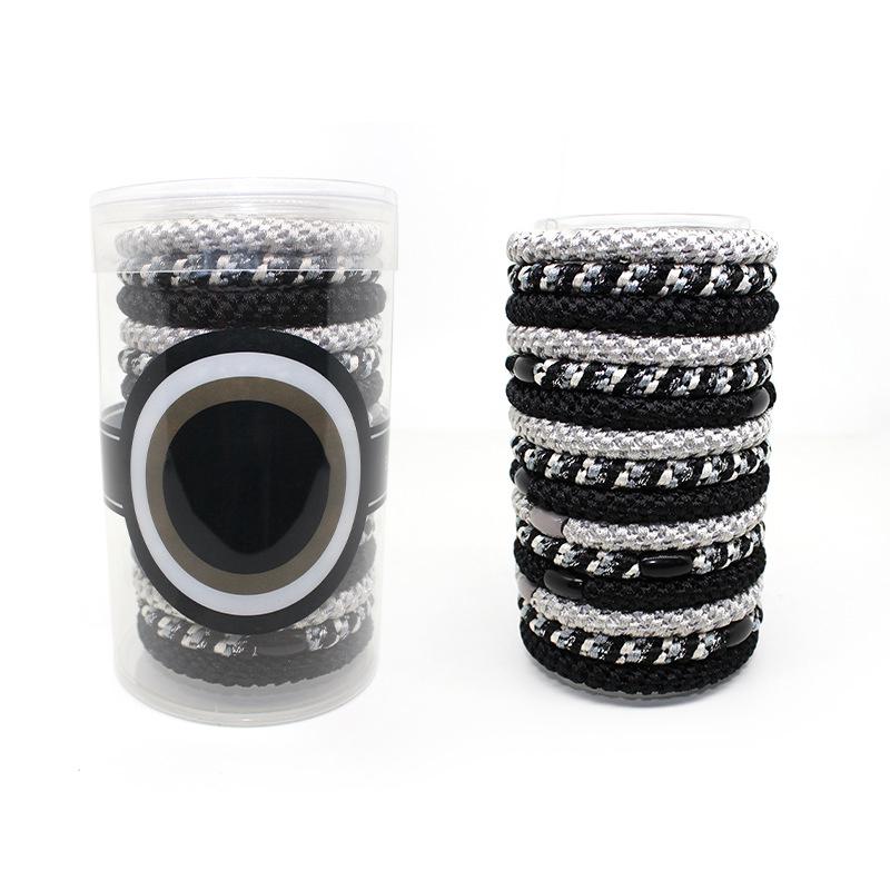 8/15Pcs Football Star'S Style Braided Hair Ties For Maintain Your Hairstyle During Exercise High Quality Female Hair Accessories