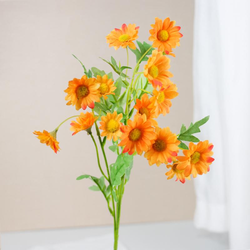 Artificial Flowers 62cm Silk Daisy Plants Bride Bouquet for Christmas Home Wedding  Decoration Fake Sunflower Fake Flower