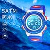 Armbanduhr Jungen Digitaluhr Jungen Sportuhr Outdoor Multifunktional 50m Wasserdicht Alarm Datum Tagesanzeige Dualzeit LED Analoganzeige Mädchen Jungen