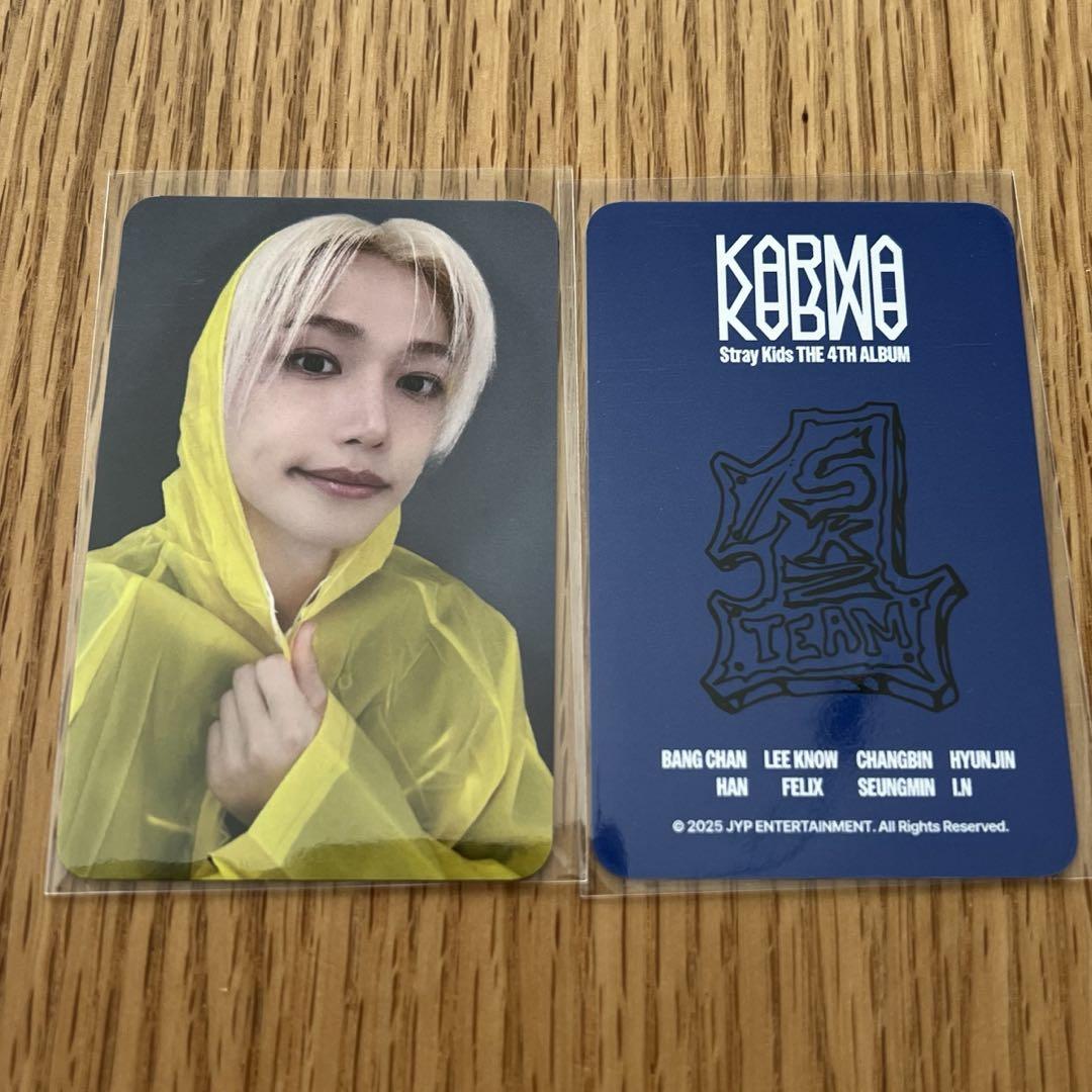 

[USED] straykids KARMA Pop-Up Uniform Trading Card Felix