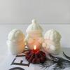 Creative Christmas Set Snowman Silicone Mold Handmade Gift Christmas Decoration DIY Aroma Candle Plaster Ornaments Mould