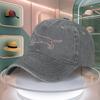 Mens Dachshund Line Print Baseball Cap Vintage Curved Brim Dad Hat Adjustable Snapback Multiple Colors