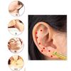 Mirhua Face Ear Acupuncture Can be Used on the Whole Lightweight and Portable Massager, Spring-Loaded, Brass, Pointer, 2mm, Body,