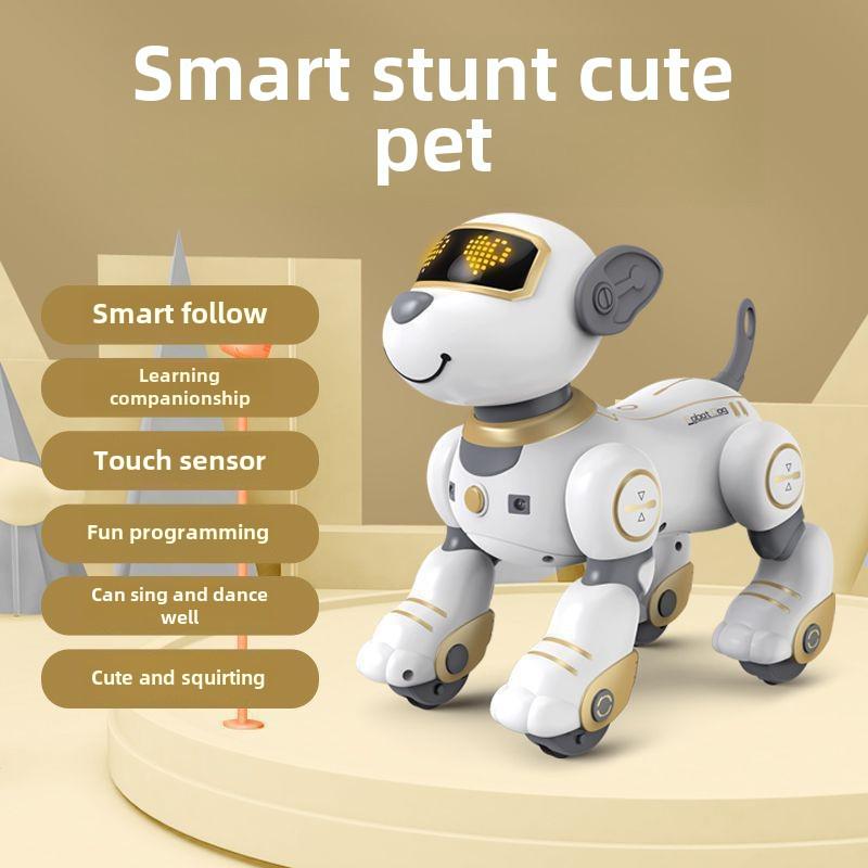 "Smart Educational Robot Dog Toy for Boys, Ages 1-3: Perfect New Year Gift"
