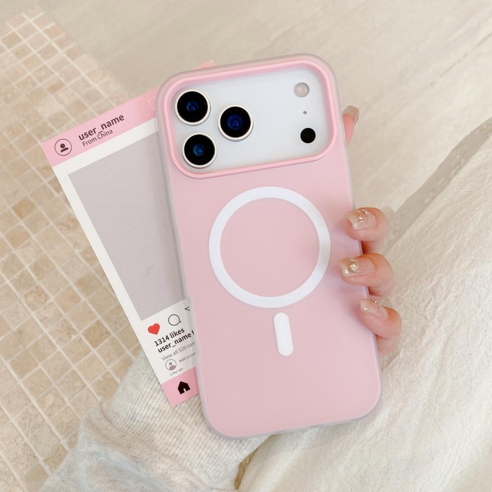 Candy Matte Case for iPhone 17 Air 16 15 14 13 12 11 Pro Max Plus 17ProMax Soft Silicone+Hard PC Translunt Back Cover