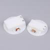 1/5Pcs 2 Aaa/Aa 3V Battery Case With Switch Cover Round Embedded Battery Holder Battery Storage Boxes Switch Socket Container