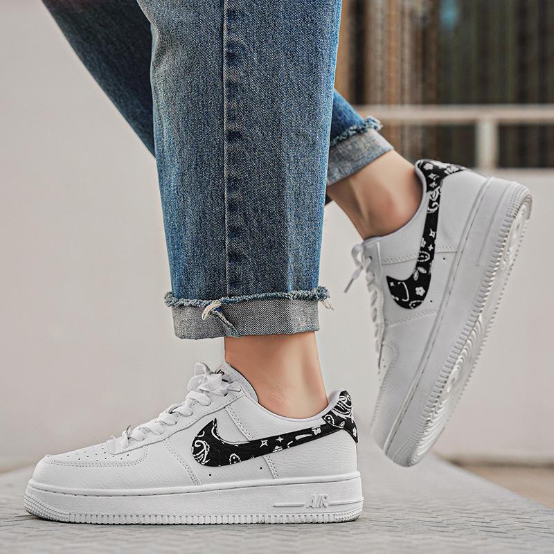 AJ Putian AF1 Air Force One Místo činu Černý bojovník Pánské nízké tenisky