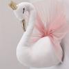 Crown Swan Wall Decoration Wall Decoration Doll Animal Head Children's Room Decoration Princess Room Decoration Photographic
