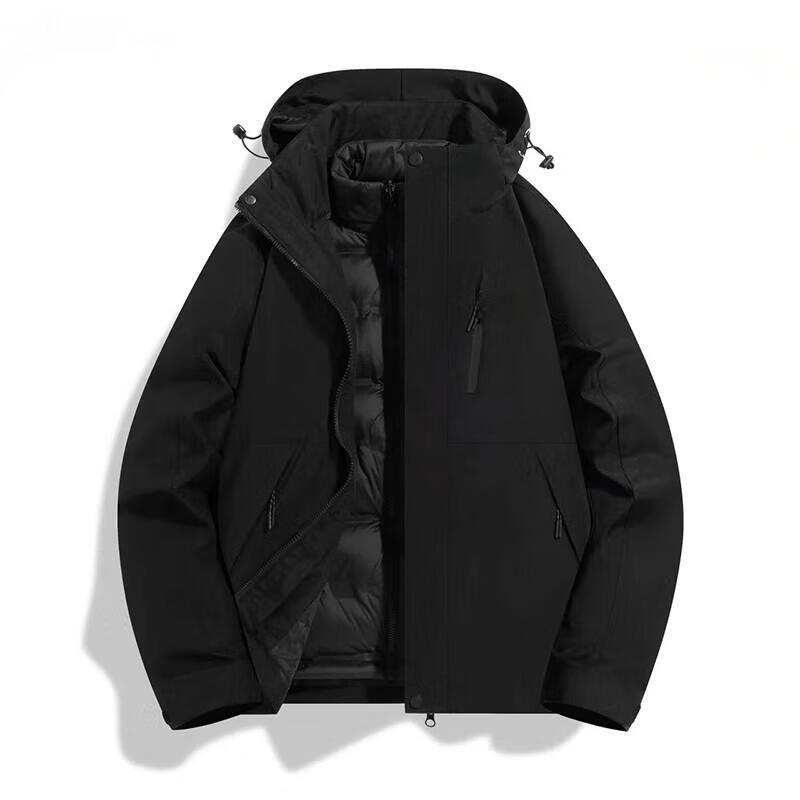 Weirdun 3-in-1 Detachable Waterproof Hiking Jacket S