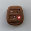 Silicone Car Key Cover Case For Toyota Avensis Camry Corolla For Lexus 3 Buttons Remote Key Jacket Fob Case Car styling No Logo