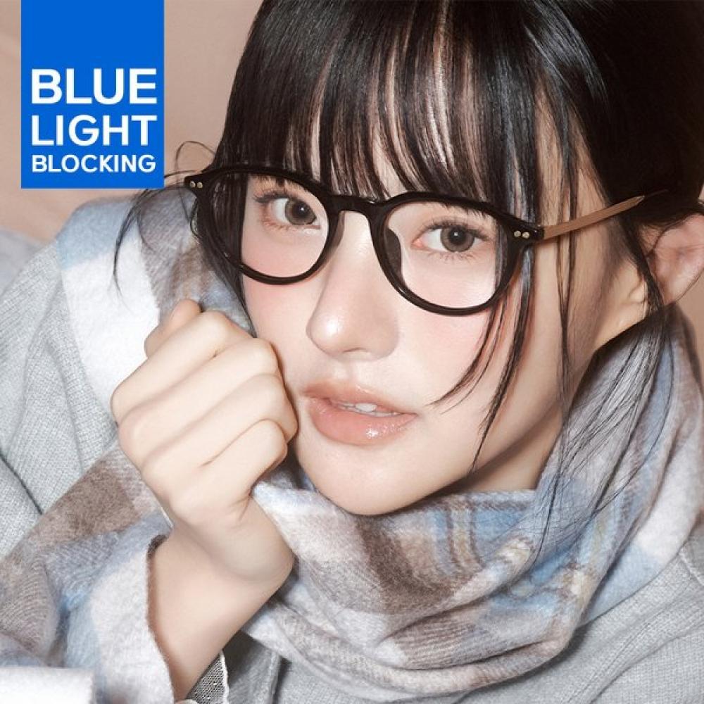 Reclow Blue Light Glasses Gold Black Model Single option