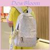 Starry Sky Backpack With Laptop Pocket And Breathable Oxford Fabric For School Students