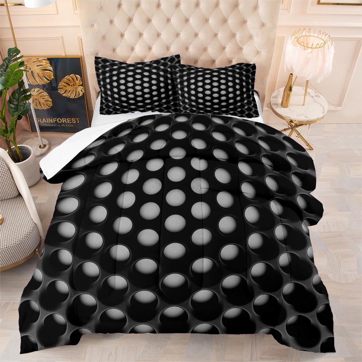 Cavitation Feather Silk Cotton Filled Quilt Fat Quilt Digital Printing Quilt Cover 140*200cm