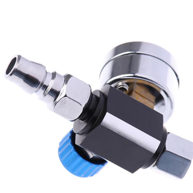 Spray Gun Air Pressure Regulator Gauge For Car Auto Repair Painting Tool