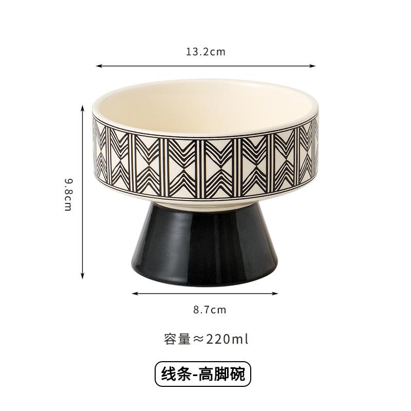 Nordic Candle Aromatherapy Cup Niche Goblet Dessert Ice Cream Cup High Value Coffee Cup Mug Ceramic Water Cup