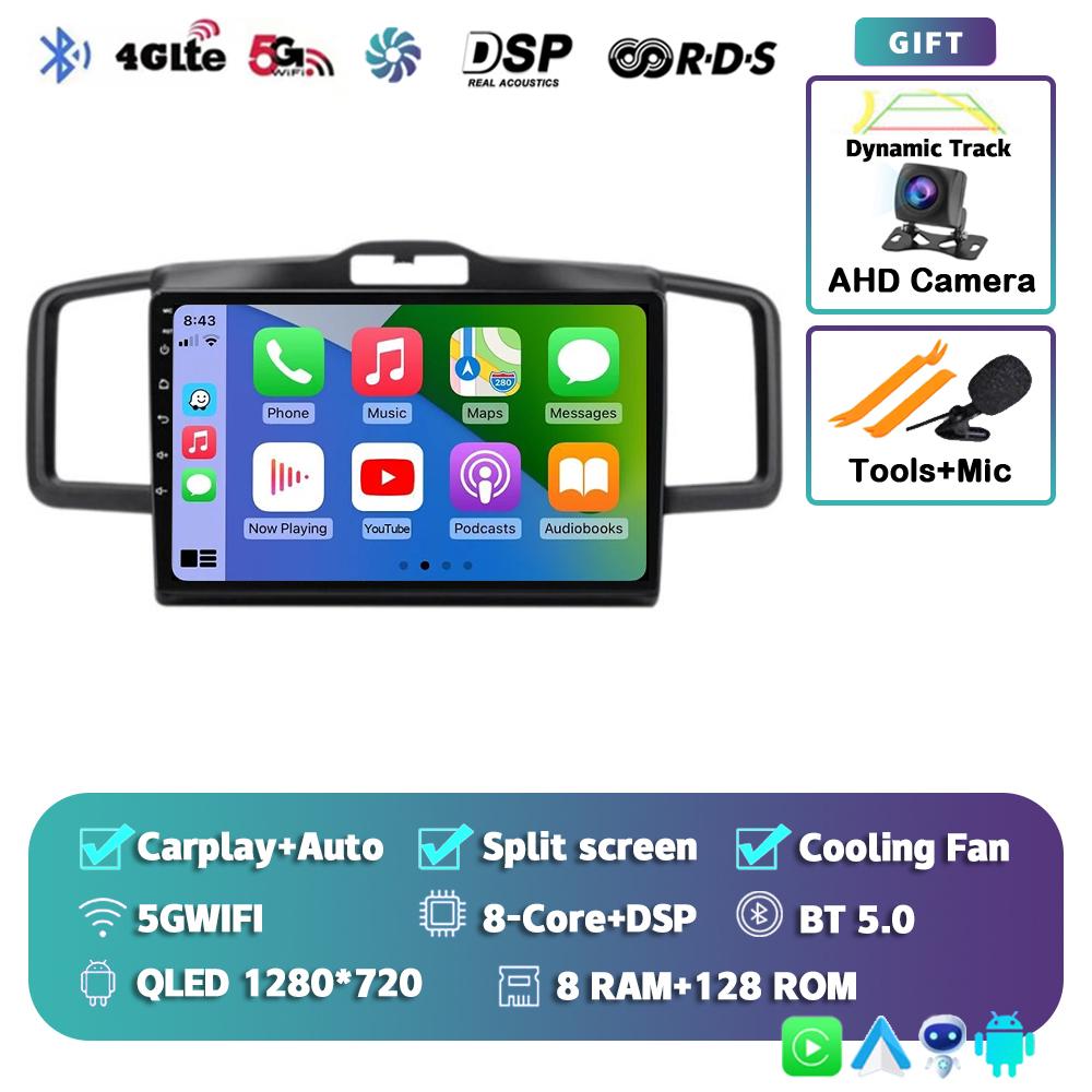 Android 14 CarPlay Auto Car Radio For Honda Freed 1 Spike 2008-2016 Multimedia Video Player 2din Navigation Stereo Head Unit DSP