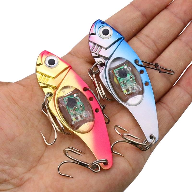 Glowing Metal Electronic Fishing for Night Fishing Design In Low Light
