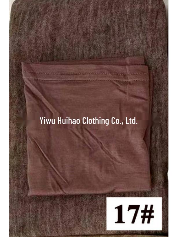High-Texture Tie-Dye Rayon Headscarf Set: Soft, Wrinkled, Vintage-Style Muslim Shawl