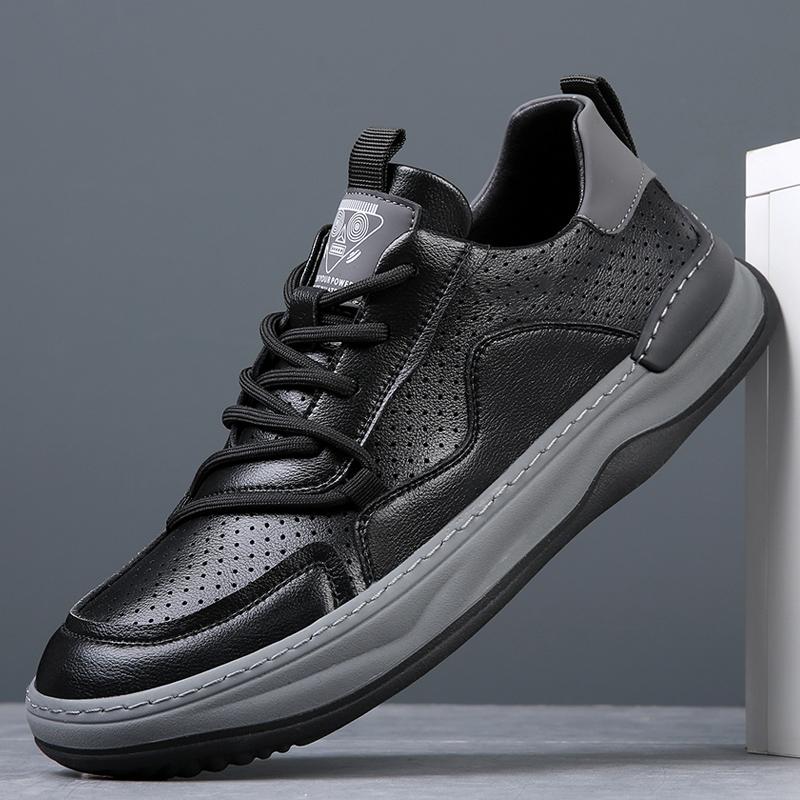 Модные дизайнерские повседневные туфли ручной работы зеленого цвета для мужчин — фото 9