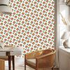 Lions Wallpaper White, Orange and Green for Living Room and Bedroom 50x1000
