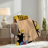 Cartoon J-Johnny B-Bravo Blanket Plush Nap Sofa rug for Living Room Warm Office Bedroom Birthday Home Travel Kid Gifts
