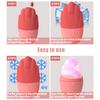 12*6.5*4.7cm Face Massager Ice Roller Tray Beauty Eyes Silicone Ice Roller Natural Skin Care Cooling Eliminating Reusable