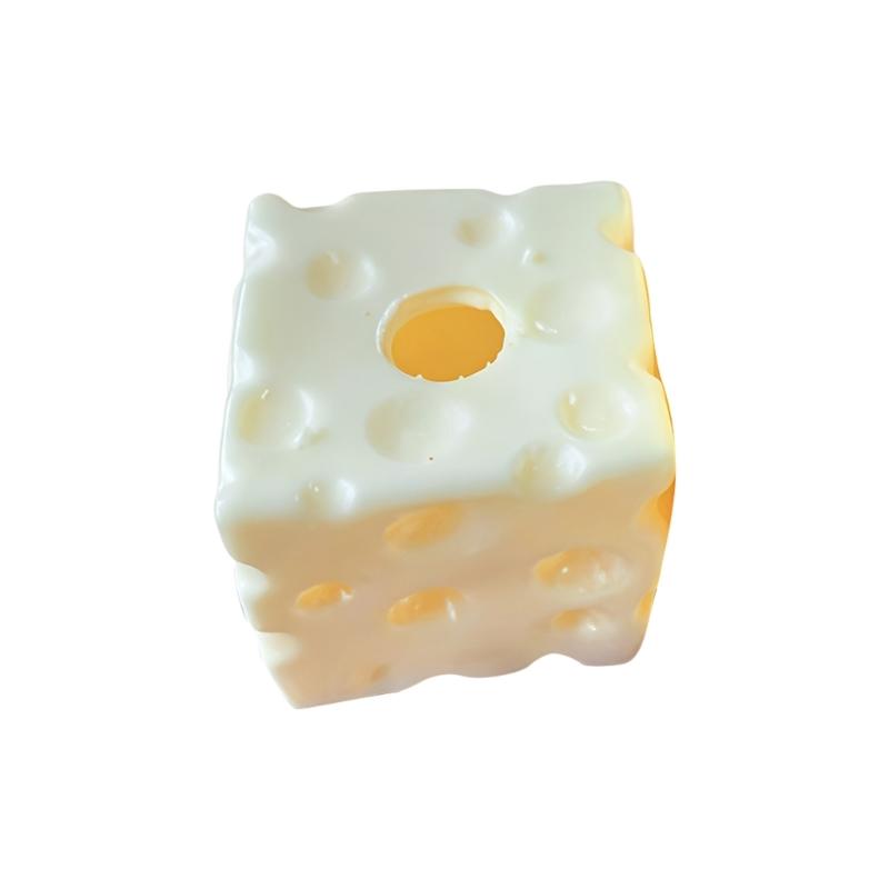 

Super Soft Cheese Shape Stress Reliever Ball Funny Simulation Food Squeeze Sensory Toy For Hand Muscle Exercise Fun