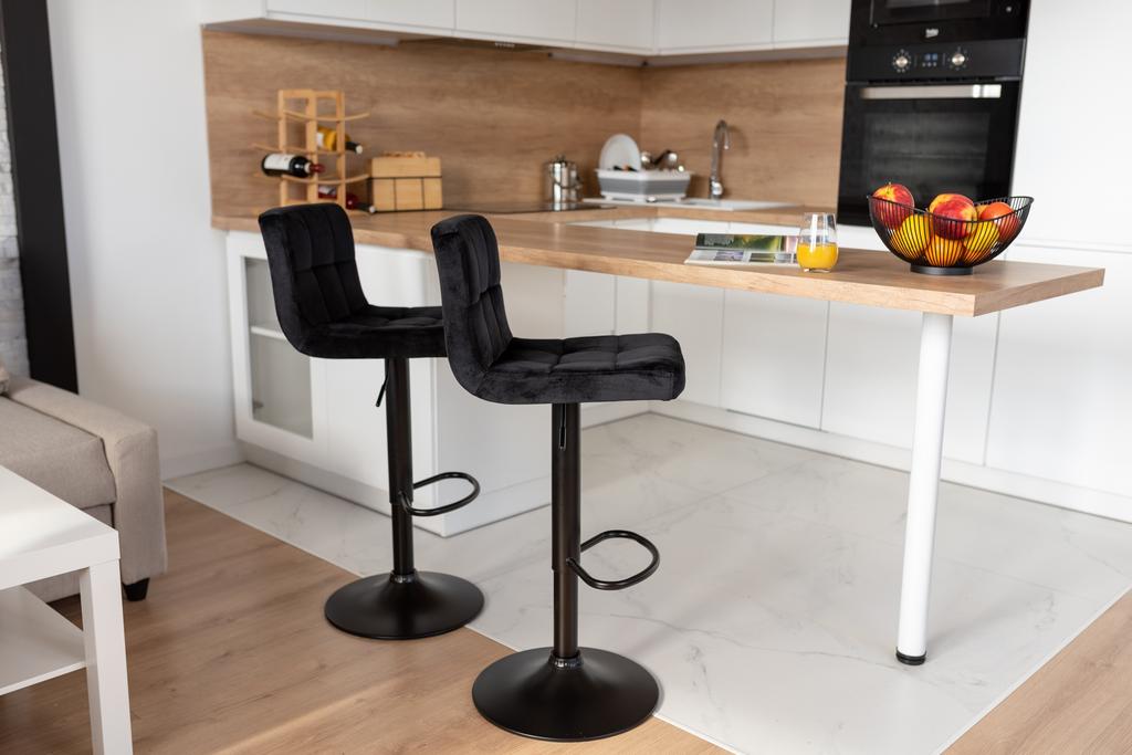 Hoker Barowy Arako Black Czarny Velvet