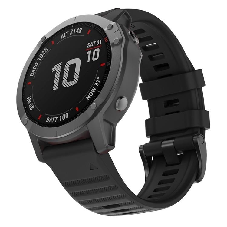 

Силиконовый ремешок для часов Garmin Fenix 7X For Garmin Fenix 7X чёрный